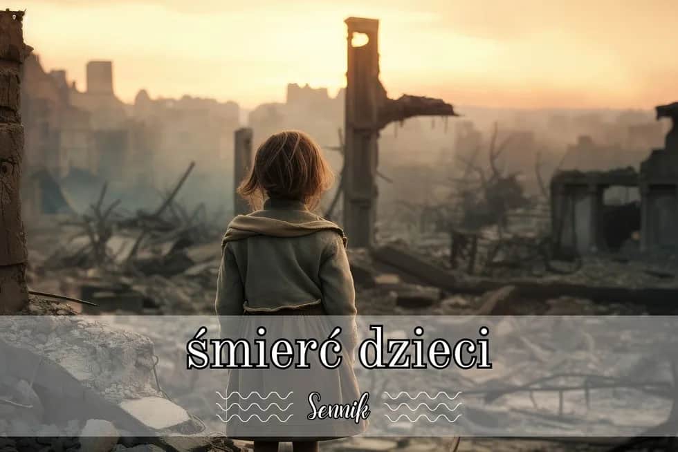 Sennik - śmierć cudzego dziecka i jej symboliczne znaczenie w snach