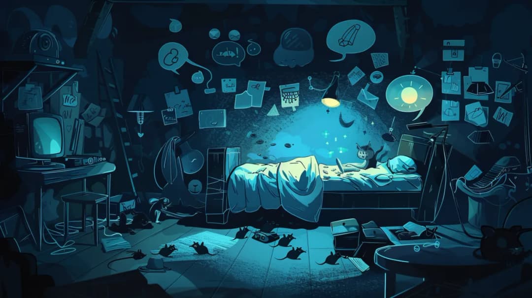 Myszy biegające w senniku: Ukryte lęki czy drobne problemy?