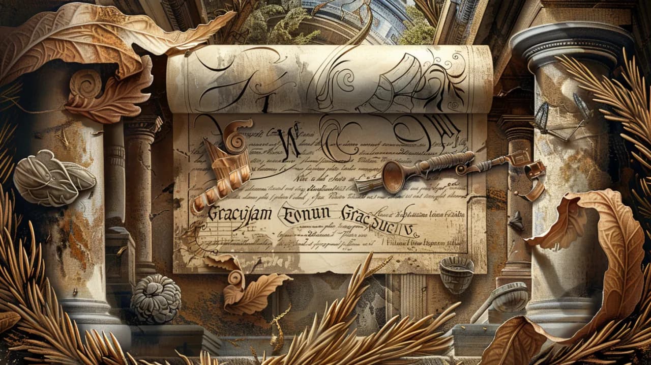 Znaczenie imienia Gracjan: Poznajemy jego historię i symbolikę