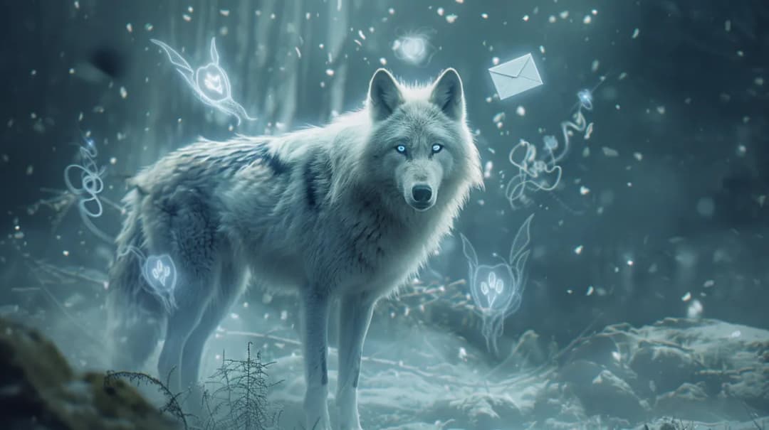 Biały wilk w twoich snach: Jakie tajemnice niesie jego obecność?