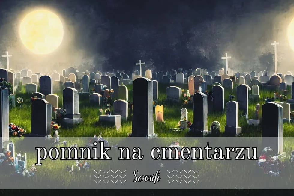 Sennik: Sprzątanie pomnika na cmentarzu - znaczenie i symbolika snu